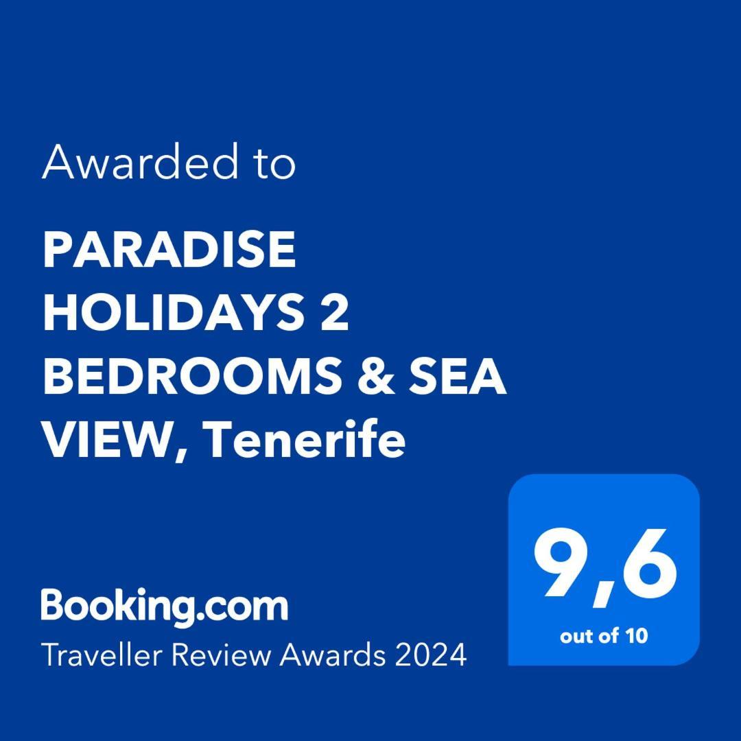Paradise Holidays 2 Bedrooms & Sea View, Tenerife Arona  Luaran gambar